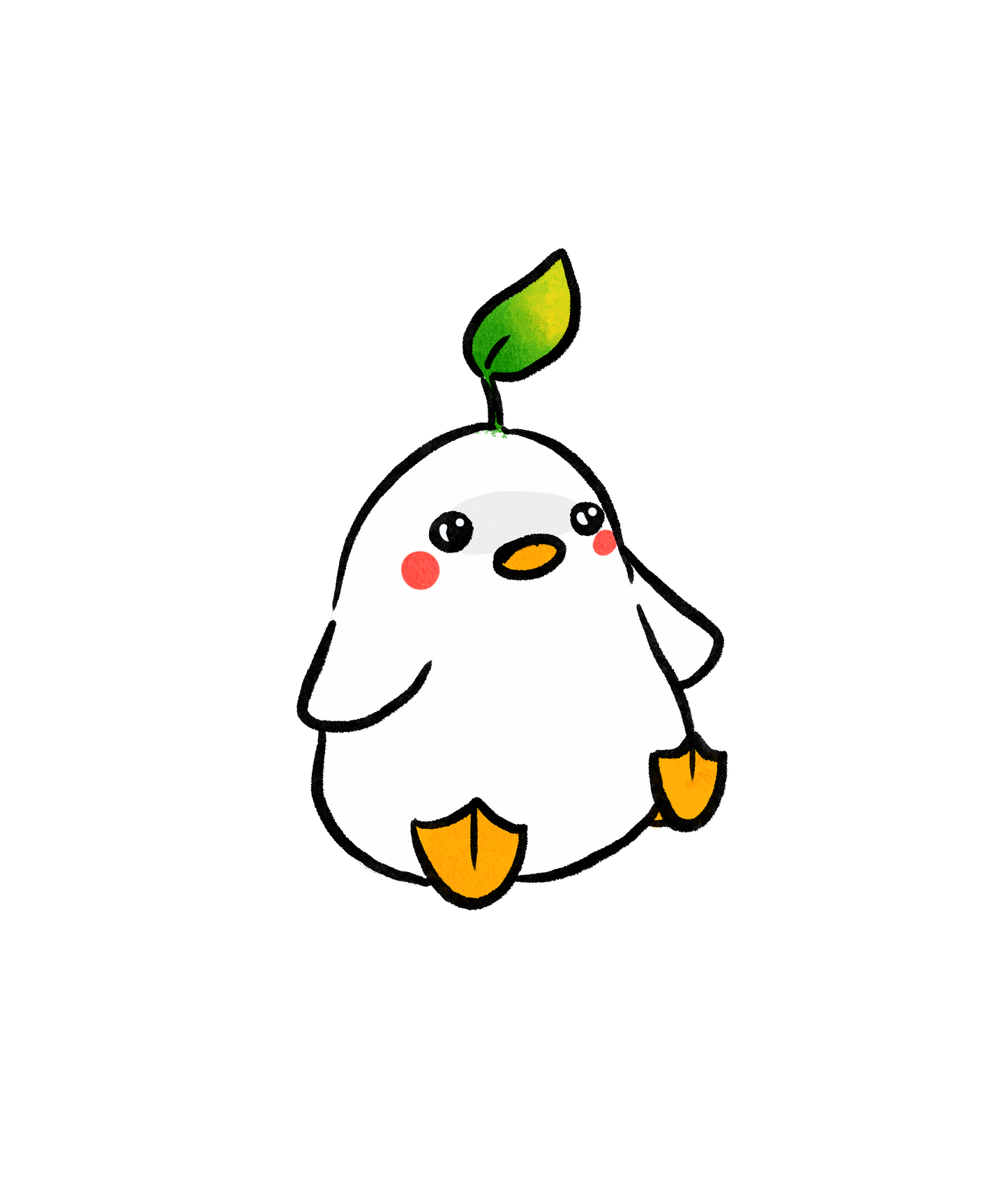 Cornel the Duck sticker