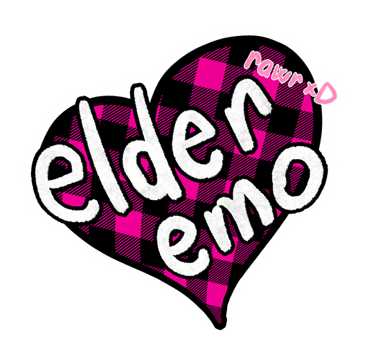 Elder Emo sticker