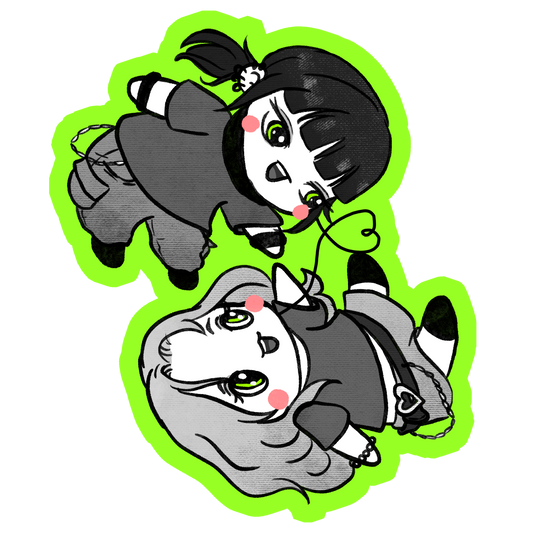 Green Yuri sticker