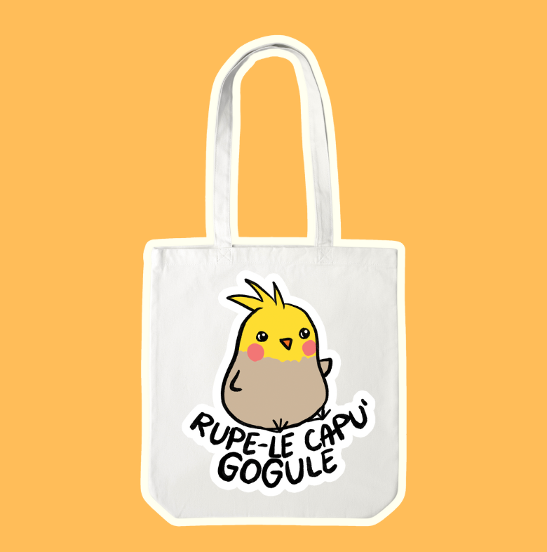 Rupe-le Capu Gogule Tote Bag