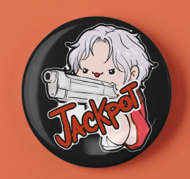 Dante round pin