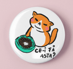 Ce-i fa asta? round pin