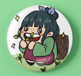 Maomao round pins
