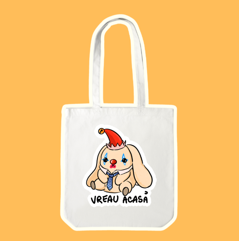 Iepurele Corporatist tote bag (modele multiple)