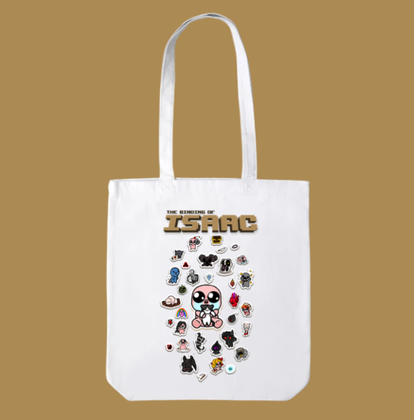 Binding of Isaac tote bag