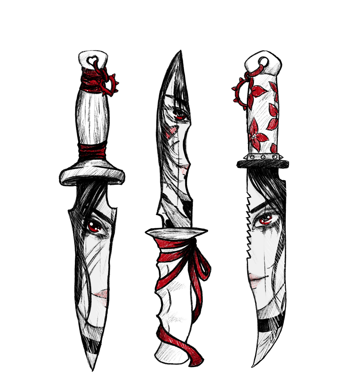Killer big stickers set