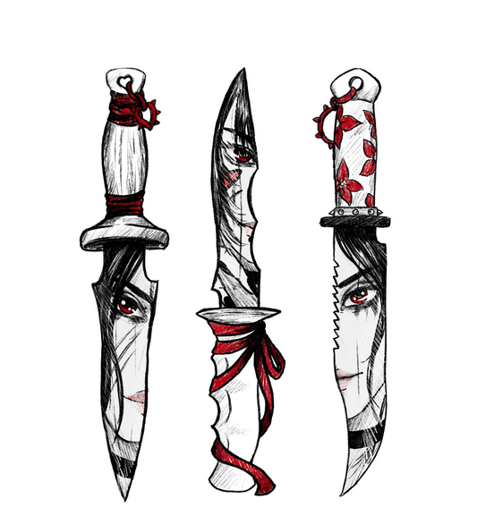 Killer big stickers set
