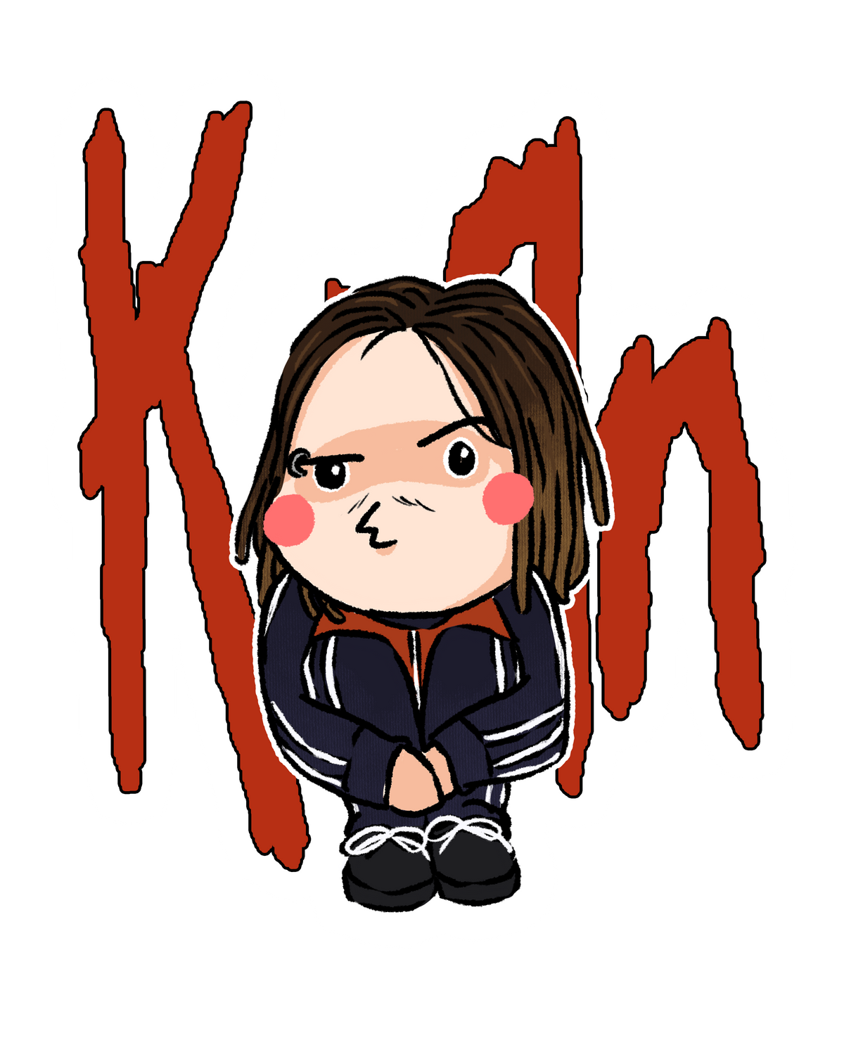 Korn - Jonathan Davis sticker