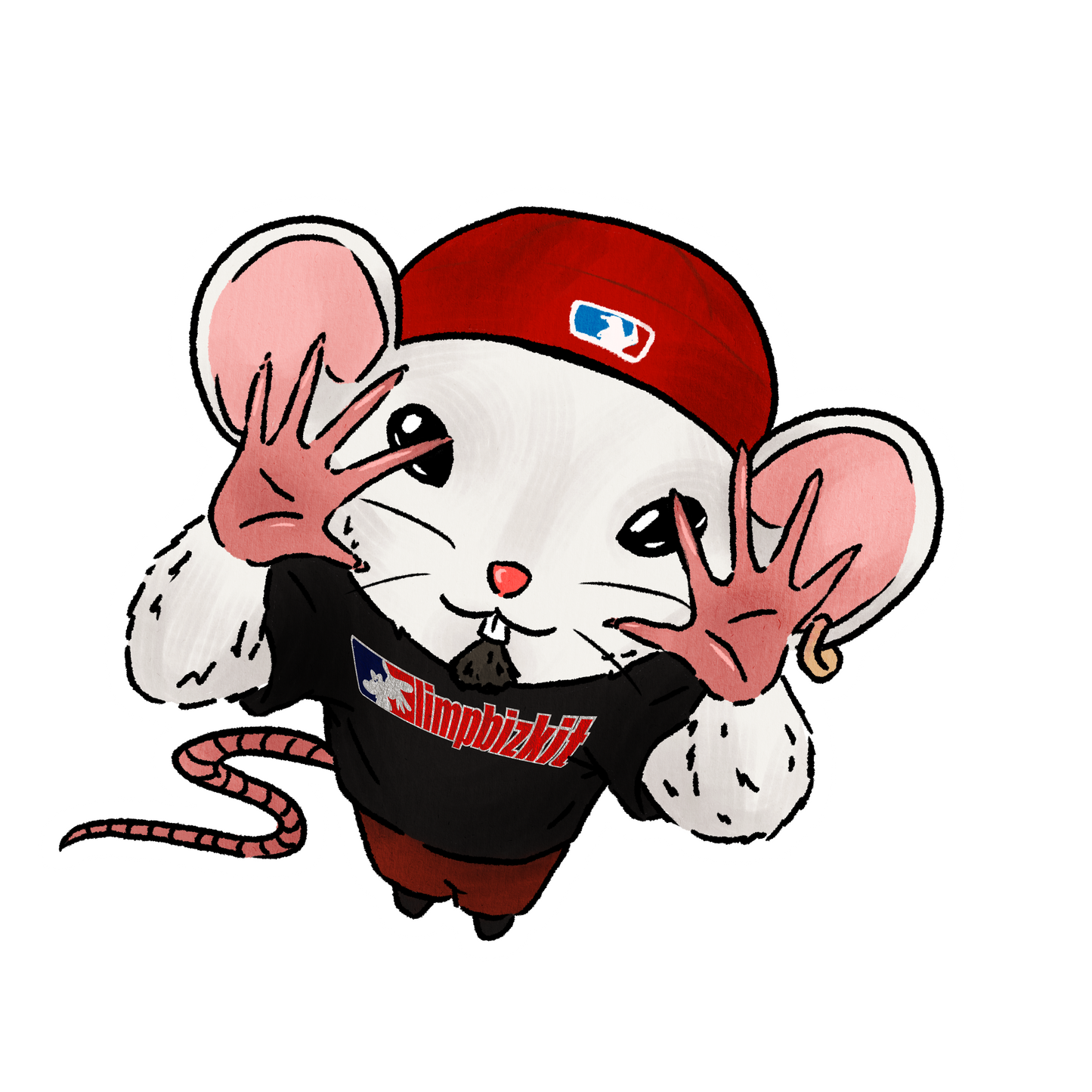 Limp Bizkit mouse sticker