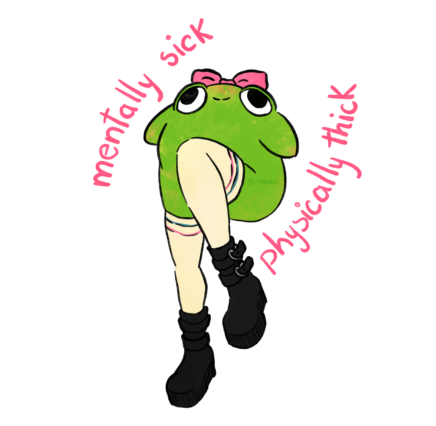 Mentally sick physically thick