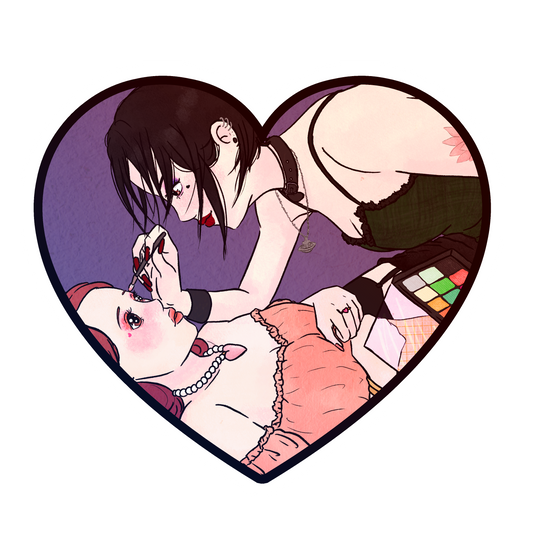 Nana Heart sticker