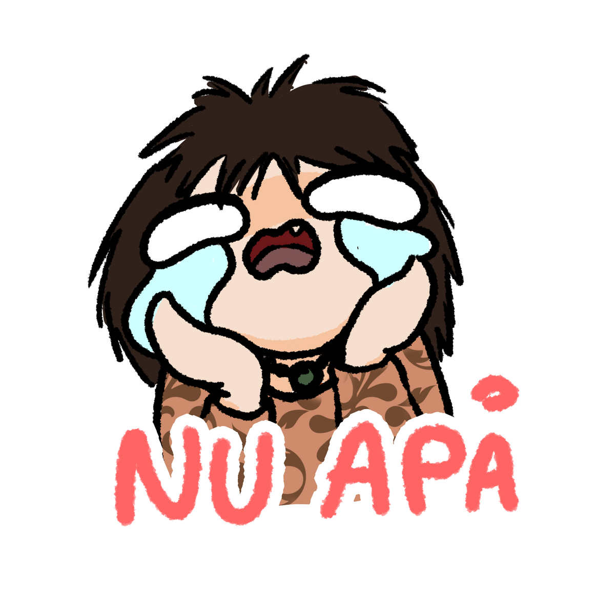 Nu apa sticker