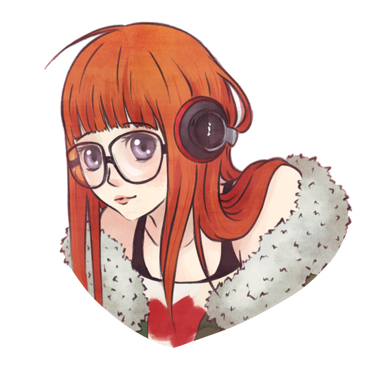Futaba Sakura Persona 5 sticker