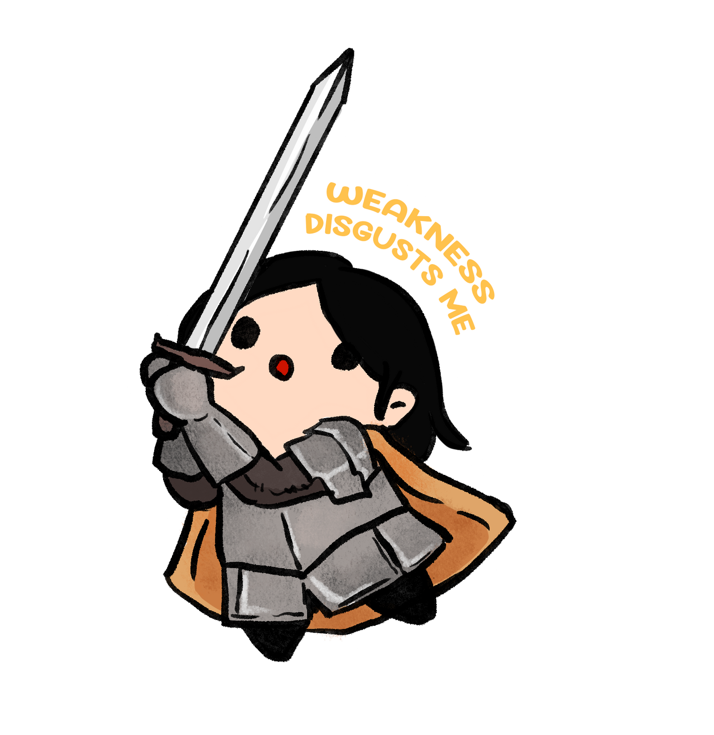 Fighter sticker