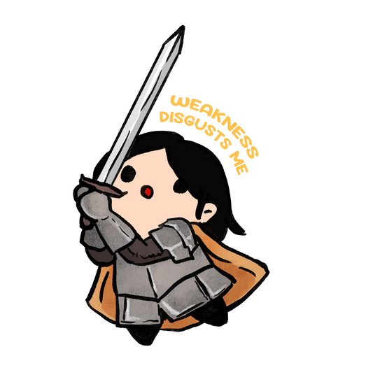 Fighter sticker