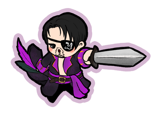 Majima Pirates in Hawaii sticker