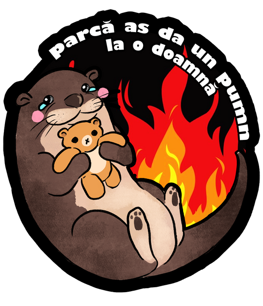 As da un pumn la o doamna