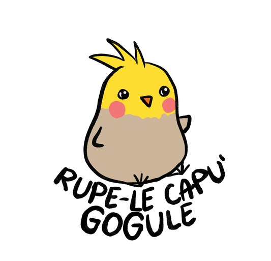 Rupe-le Capu, Gogule sticker