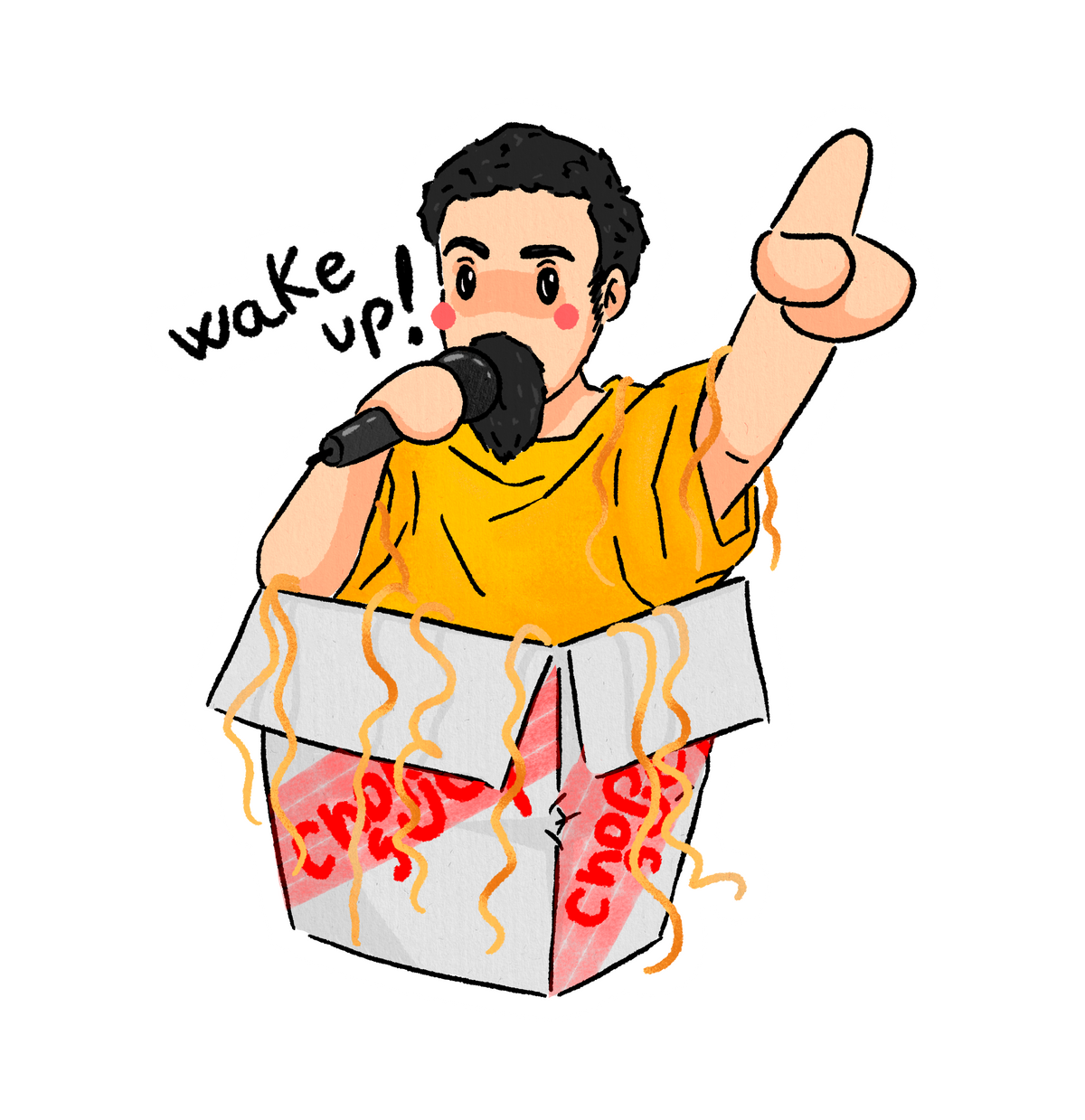 Chop Suey - System of A Down sticker