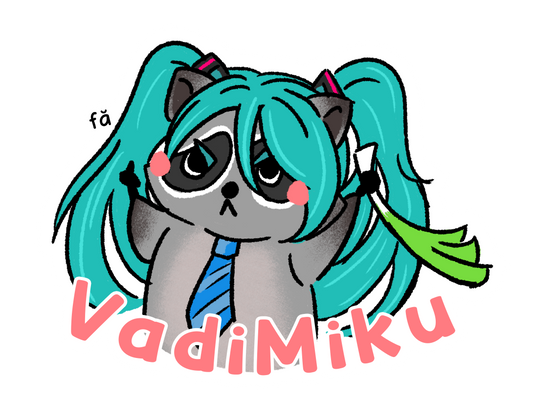 Ratonul Vadim Miku - VadiMiku sticker