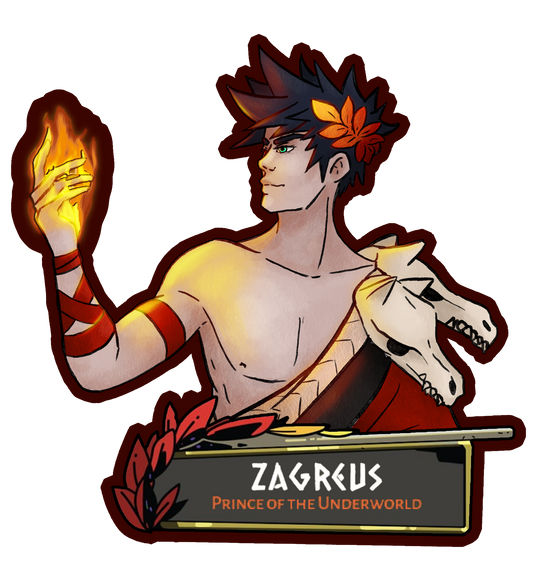 Zagreus Hades sticker
